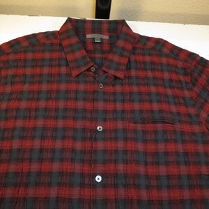 NEW NWT $268 JOHN VARVATOS BUTTON UP LONG SLEEVE SHIRT Mens XXL 2XL